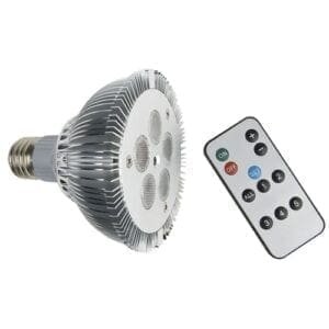 Showtec Par 30 LED lamp warm wit 30, 5 x 3W leds, E27 fitting