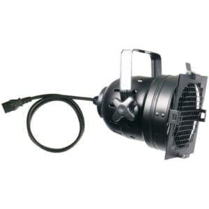 Showtec Par 56, kort, zwart, met IEC connector