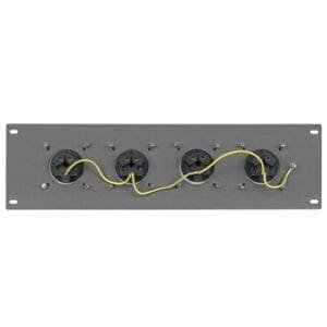 Showtec PDP-164 19 inch paneel met 4 5-pins CEE 16A aansluitingen