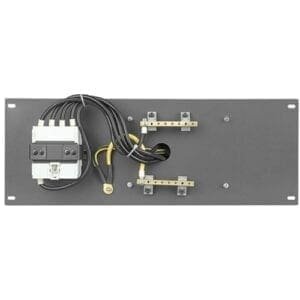 Showtec PDP-631F 19 inch paneel met een 5-pins CEE 63A ingang en een circuitbreaker