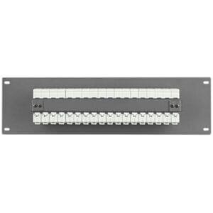 Showtec PDP-F18161 19 inch paneel met 18 1-fase 16A circuitbreakers