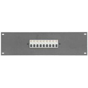 Showtec PDP-F9161 19 inch paneel met 9 1-fase 16A circuitbreakers