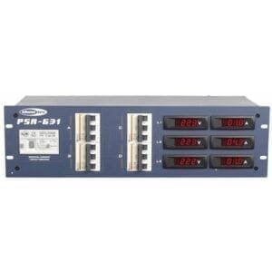 Showtec PSA-631 Krachtstroomverdeler, 5-pins CEE 63A - 4 x 5-pins CEE 32A