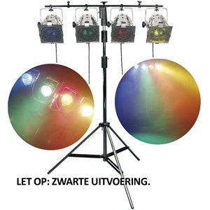 Showtec Stage lichtset 2 (zwart) – DEMO _Uit assortiment J&H licht en geluid