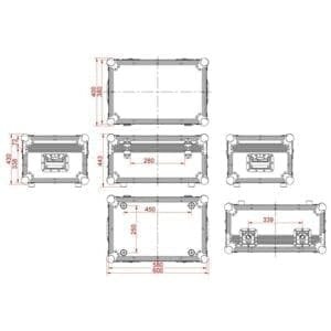 Accu-Case Universele Flightcase M