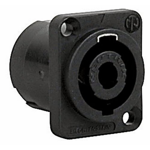 Neutrik NL-4MP, Speakon chassis, 4 polig _Uit assortiment J&H licht en geluid Neutrik NL-4MP, Speakon chassis, 4 polig _Uit assortiment J&H licht en geluid