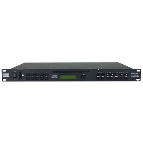DAP CDR-110 CD/USB Recorder _Uit assortiment J&H licht en geluid DAP CDR-110 CD/USB Recorder _Uit assortiment J&H licht en geluid