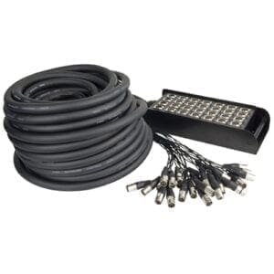 DAP Cobra 24 in/4 uit Multisnake, 30 meter