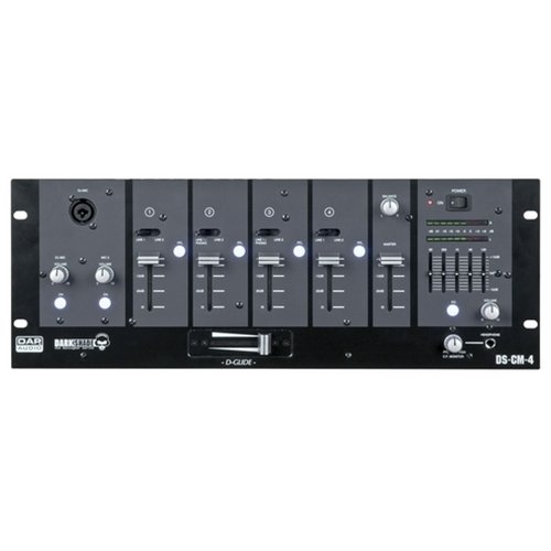 DAP DS-CM-4, 4 kanaals Club/DJ Mixer _Uit assortiment J&H licht en geluid 4 DAP DS-CM-4, 4 kanaals Club/DJ Mixer _Uit assortiment J&H licht en geluid 4