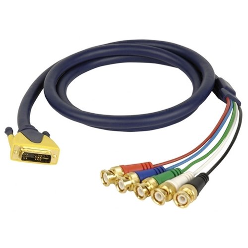 DAP DVI naar 5 x BNC kabel, 1,5 meter _Uit assortiment J&H licht en geluid DAP DVI naar 5 x BNC kabel, 1,5 meter _Uit assortiment J&H licht en geluid