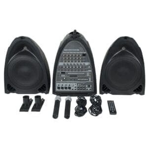 DAP Entertainmer mobiele actieve geluid set _Uit assortiment J&H licht en geluid