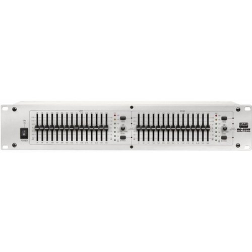 DAP EQ-2215 grafische equalizer, 2 x 15 band _Uit assortiment J&H licht en geluid DAP EQ-2215 grafische equalizer, 2 x 15 band _Uit assortiment J&H licht en geluid