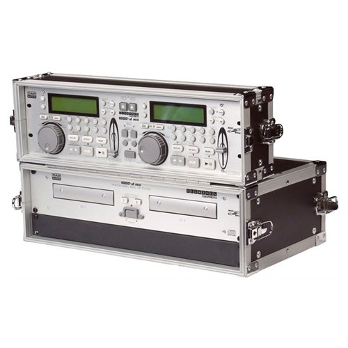 DAP Flightcase voor een dubbele CD-speler 3HE, blauw _Uit assortiment J&H licht en geluid 7 DAP Flightcase voor een dubbele CD-speler 3HE, blauw _Uit assortiment J&H licht en geluid 7
