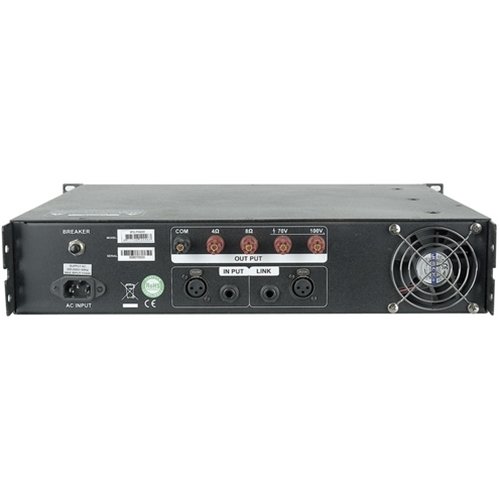 DAP IPS-PA600 100 volt versterker 1x600W _Uit assortiment J&H licht en geluid 3 DAP IPS-PA600 100 volt versterker 1x600W _Uit assortiment J&H licht en geluid 3