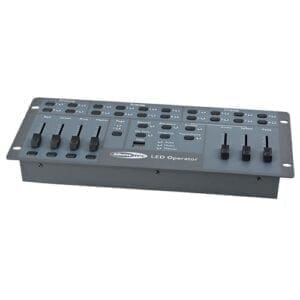 JH DEAL - LED Par 56 set 8 Polished compleet met kabels en sturing-9953