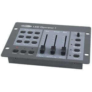 Showtec LED Par 56 set (4 stuks) + Showtec LED Operator 1-10371