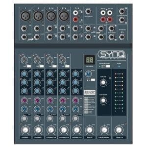 SYNQ SMP 8.2 PRO PA MIXER 8CH.-10379