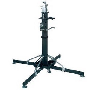 American DJ ST-180 Heavy Duty Tower Lifter, max. 550 cm / 200 kg Wind-up statieven J&H licht en geluid