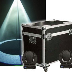 Showtec Explorer 250 Set, 2 Explorer 250 Pro MKII Moving Heads met een flightcase Geen categorie J&H licht en geluid