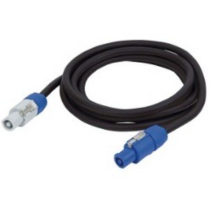 Showtec Powercon doorluskabel 3×1,5mm2, 3 meter _Uit assortiment J&H licht en geluid