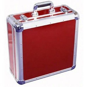 DAP Flightcase voor 120 CD’s Rood _Uit assortiment J&H licht en geluid