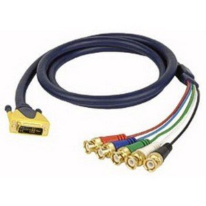 DAP DVI naar 5 x BNC kabel, 3 meter _Uit assortiment J&H licht en geluid