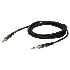 DAP 2-pins Jack – 2-pins Jack ongebalanceerde kabel 7mm (10 meter) _Uit assortiment J&H licht en geluid