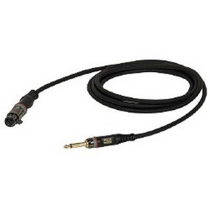 DAP XLR female – 2-pins Jack ongebalanceerde kabel 7mm (10 meter) _Uit assortiment J&H licht en geluid