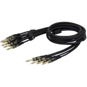 DAP XGL-45 Insertie kabel 4-8 Jacks (6 meter) _Uit assortiment J&H licht en geluid