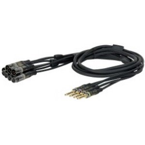DAP XGL-45 Insertie kabel 4-8 Jack-XLR (10 meter) _Uit assortiment J&H licht en geluid