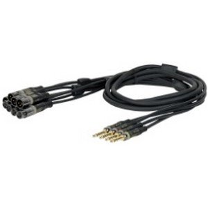 DAP XGL-45 Insertie kabel 4-8 Jack-XLR (3 meter) _Uit assortiment J&H licht en geluid