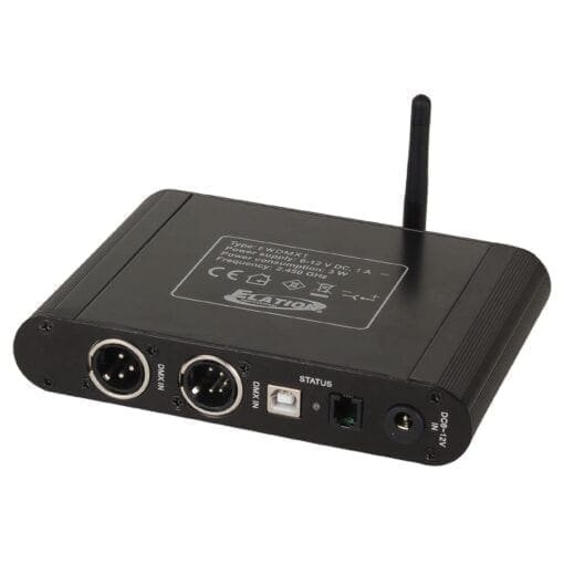 Elation EW-DMX-T draadloze DMX transmitter _Uit assortiment J&H licht en geluid