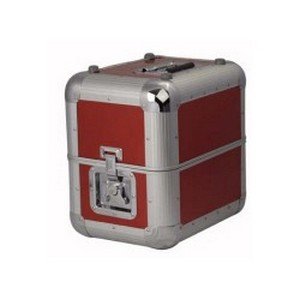 DAP Flightcase for 60  Records 50/50 Red _Uit assortiment J&H licht en geluid
