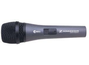 Sennheiser e 835-S Solisten microfoon – nier – schakelaar _Uit assortiment J&H licht en geluid