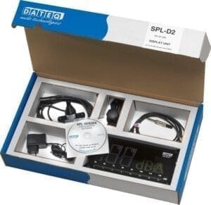Dateq SPL D2 Display geluidsdruk meter