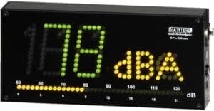 Dateq SPL D2 Display geluidsdruk meter