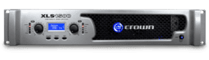 Crown XLS 1500 klasse D versterker met crossover