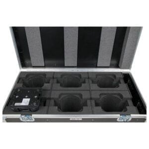 DAP Flightcase voor 6 Infinity iW-715 LED Wash Moving Heads-30955