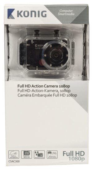 König Full HD-actiecamera 1080p, waterdicht-31076