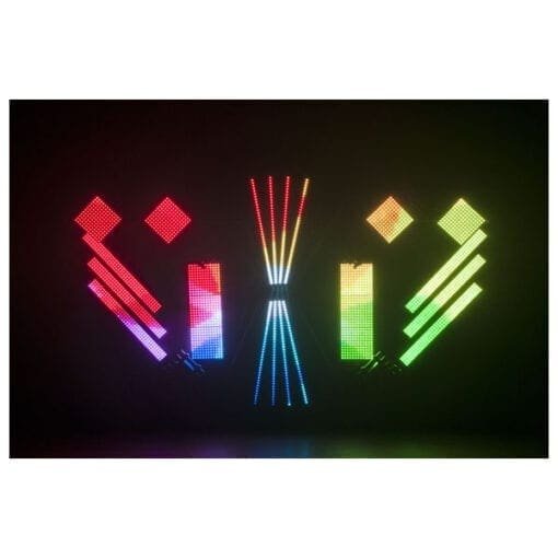 DMT Pixelbatten P25 MKII LED PixelBoard en screen J&H licht en geluid 8