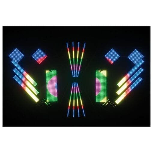 DMT Pixelbatten P25 MKII LED PixelBoard en screen J&H licht en geluid 10