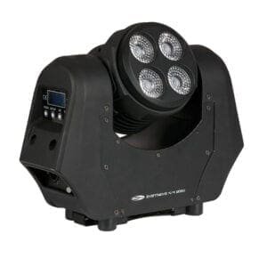 Showtec EventMOVE 4/4 – Draadloze LED Moving Head Led verlichting J&H licht en geluid