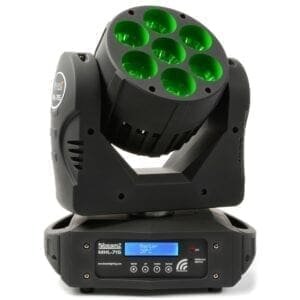 BeamZ Professional MHL715 Wi-Spot 12-Kanaals Moving Head 7x 15W Quad LED's DMX 2.4GHz-32897