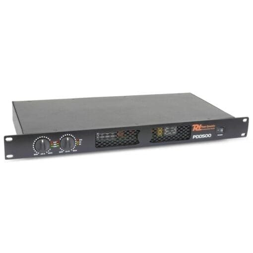 Power Dynamics	PDD500 Digitale Versterker 2x250W _Uit assortiment J&H licht en geluid