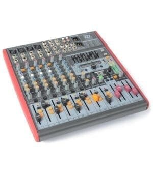 Power Dynamics PDM-S803 Stage Mixer 8-Kanaals DSP/MP3- USB IN/UIT