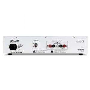SkyTec SPL 400 2x 200W Versterker Wit-32804