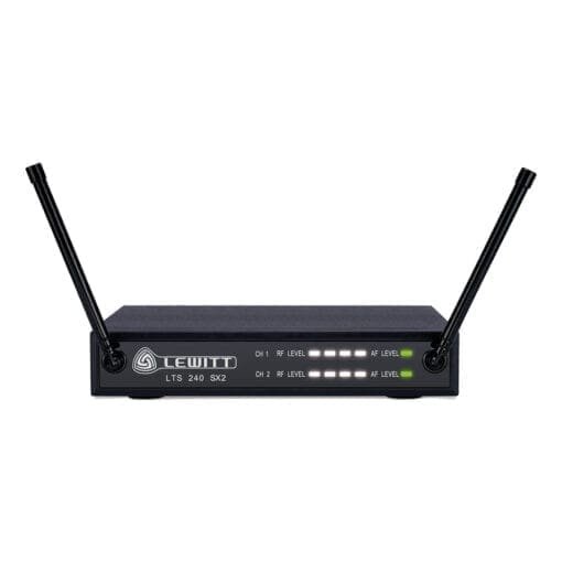 Lewitt LTS240 Dual D wireless set _Uit assortiment J&H licht en geluid 3