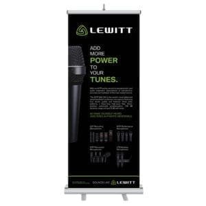 Lewitt rollbanner MTP serie
