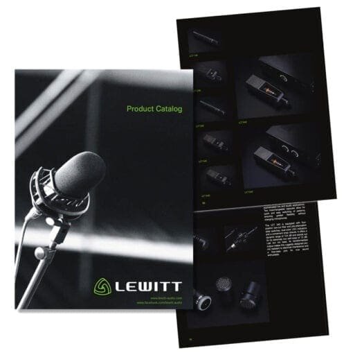 Lewitt brochure 2014 _Uit assortiment J&H licht en geluid