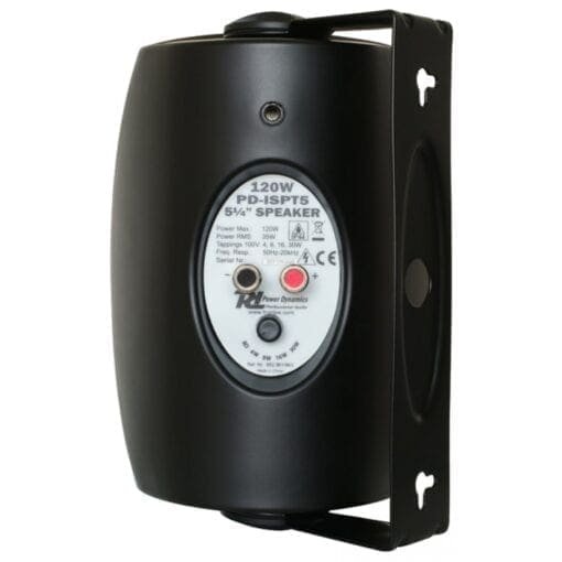 Power Dynamics	ISPT5B Speaker 100V / 8 Ohm 5″ 120W – Zwart _Uit assortiment J&H licht en geluid 3